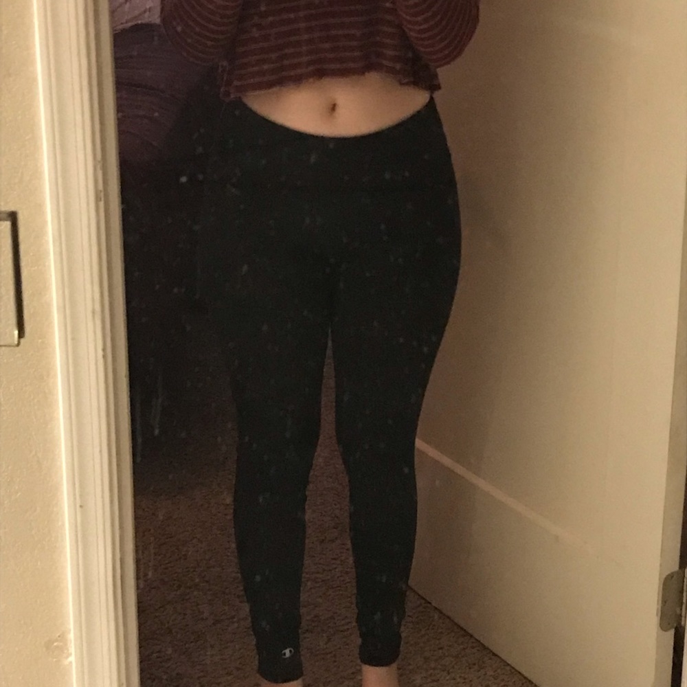 Champion Black Leggings Size Small